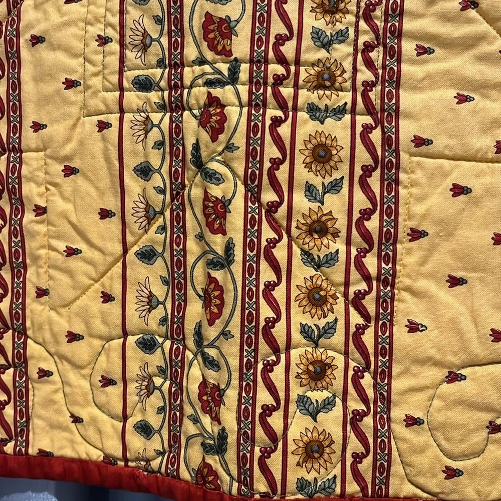 Quilted Wall Hanging German Star w/ Rooster Tuscan Kitchen Tuscan Colors